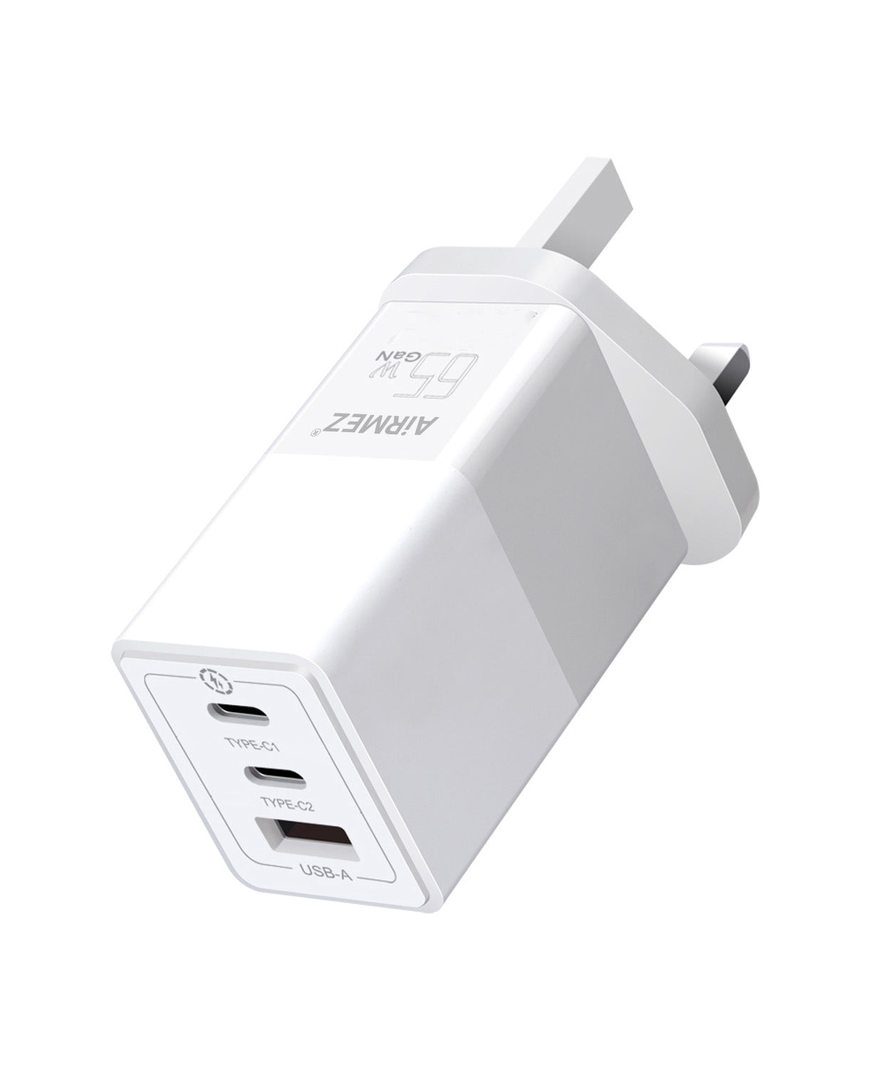 AiRMEZ® 65W Super Fast Power Adapter – GaN Technology